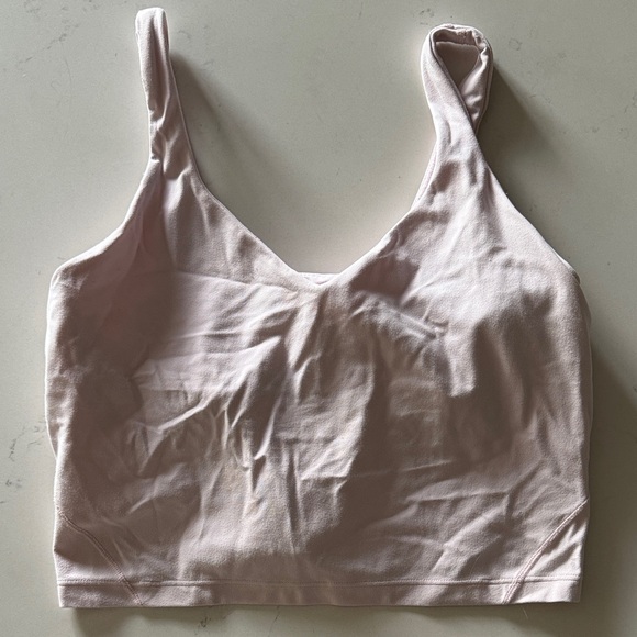 Lulu lemon align tanks - light pink and brown - Picture 5 of 6